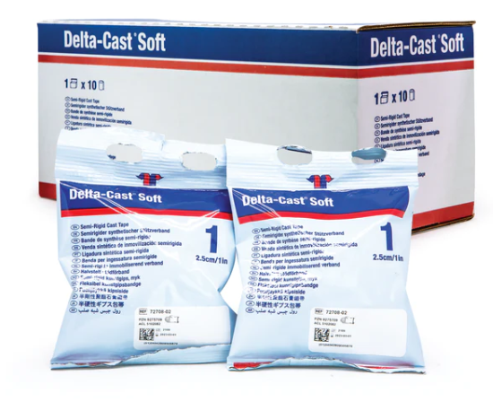 Delta-Cast Soft 1.8m x 2.5cm (10st)