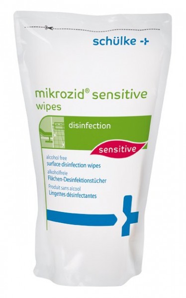 mikrozid® sensitive wipes 20x20cm
