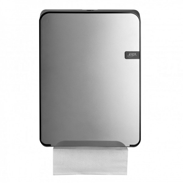 Euro Silver Quartz handdoekdispenser