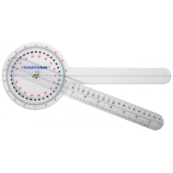 Plastic goniometer 30 cm