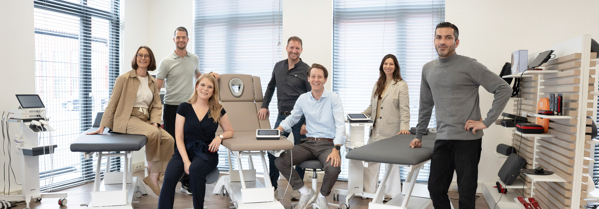 Gymna Nederland team alles voor de fysiotherapie