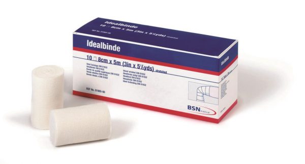 Idealbinde gecellofaneerd +2 verbandklemmen (10 rol)