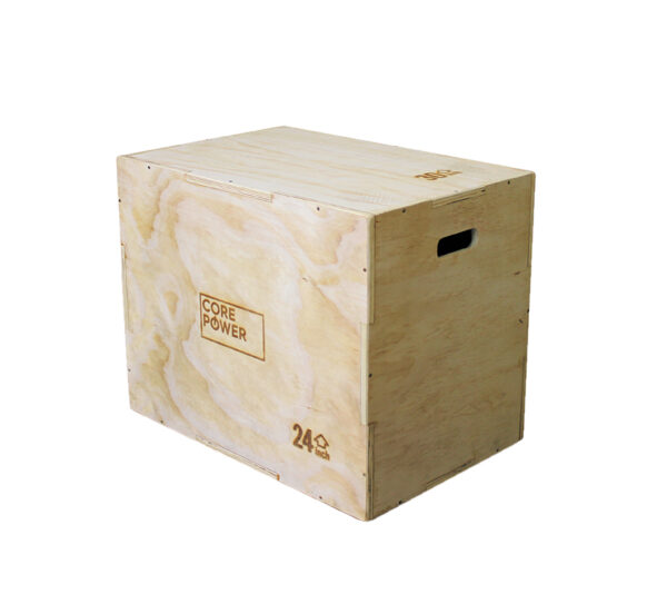 Core Power Wood Cube Plyo Box 50x60x76 cm