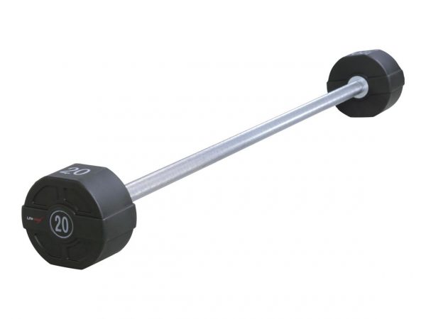 PU straight barbell