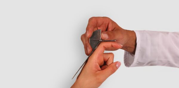 Saehan RVS vinger goniometer 15 cm. - Afbeelding 4
