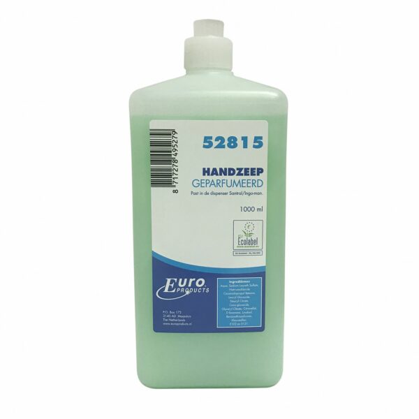 Euro handzeep 1 liter geparfumeerd