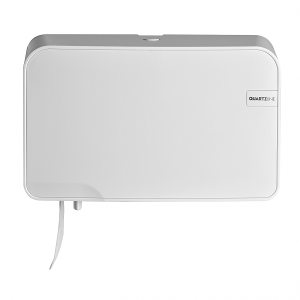 Dispenser Euro White Quartz duo toiletrolhouder