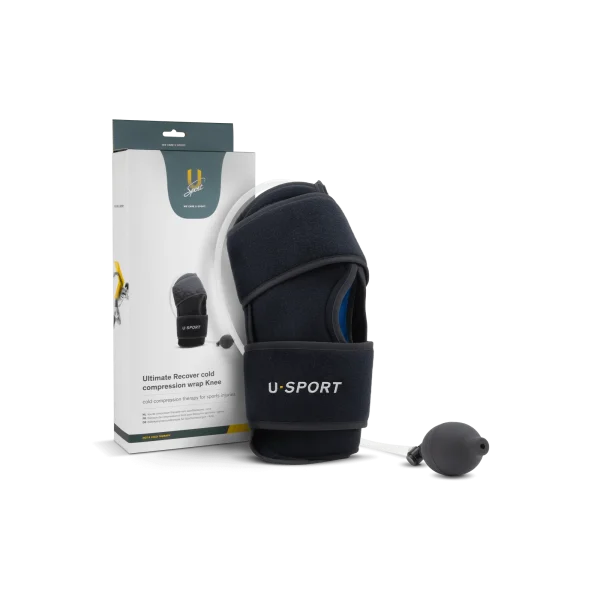U-Sport Ultimate Recover cold compression wrap Knee - Afbeelding 3