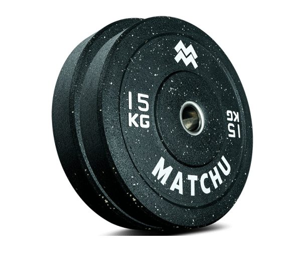 Matchu Sports Hi-temp Bumper Plates - 15 KG - Set van 2 stuks
