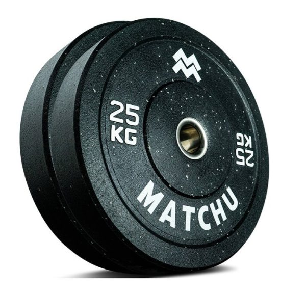 Matchu Sports Hi-temp Bumper Plates - 25 KG - Set van 2 stuks