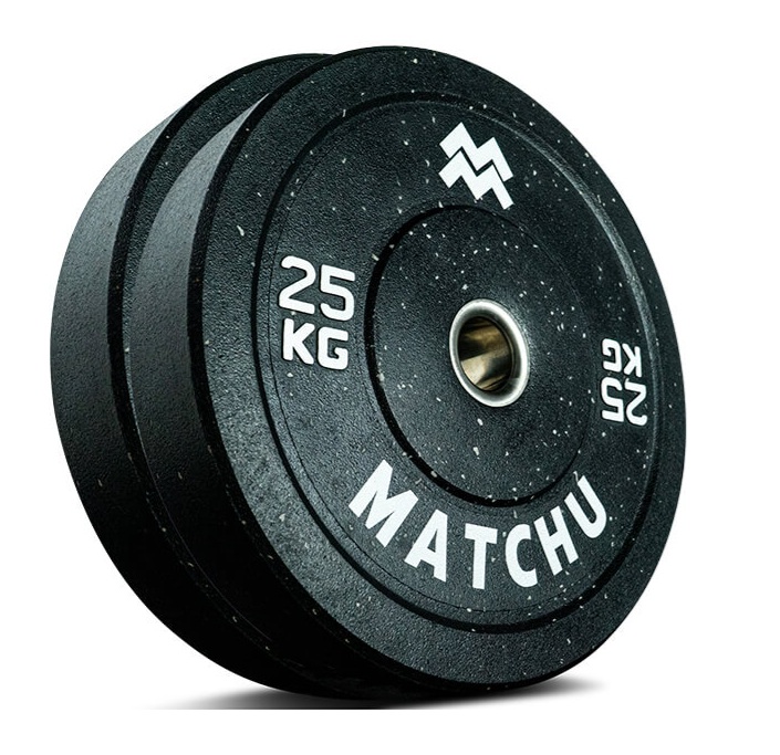 Matchu Sports Hi-temp Bumper Plates - 25 KG - Set van 2 stuks