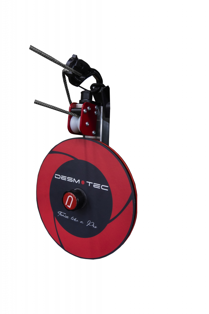 Desmotec v.mini flywheel training bij gymna