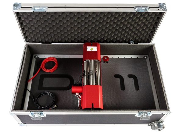 Desmotec flight case open