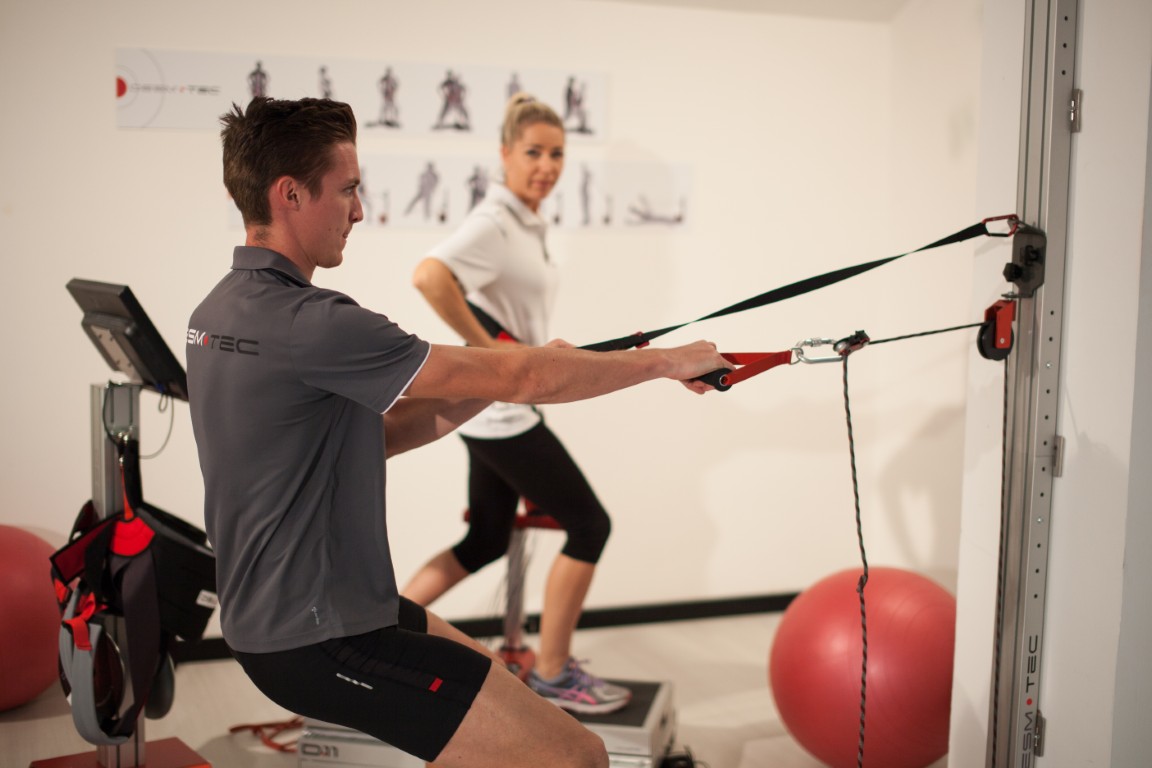 Exentrische overload bij Flywheel training Desmotec