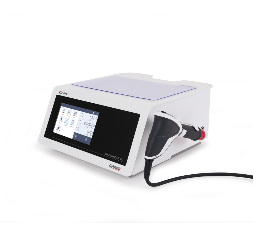 gymna shockmaster 300 voor radiale shockwave therapie
