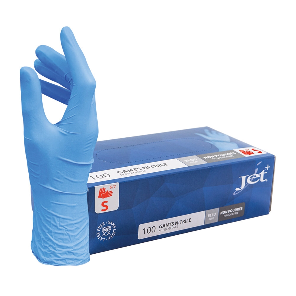 nitrile handschoenen poedervrij jet