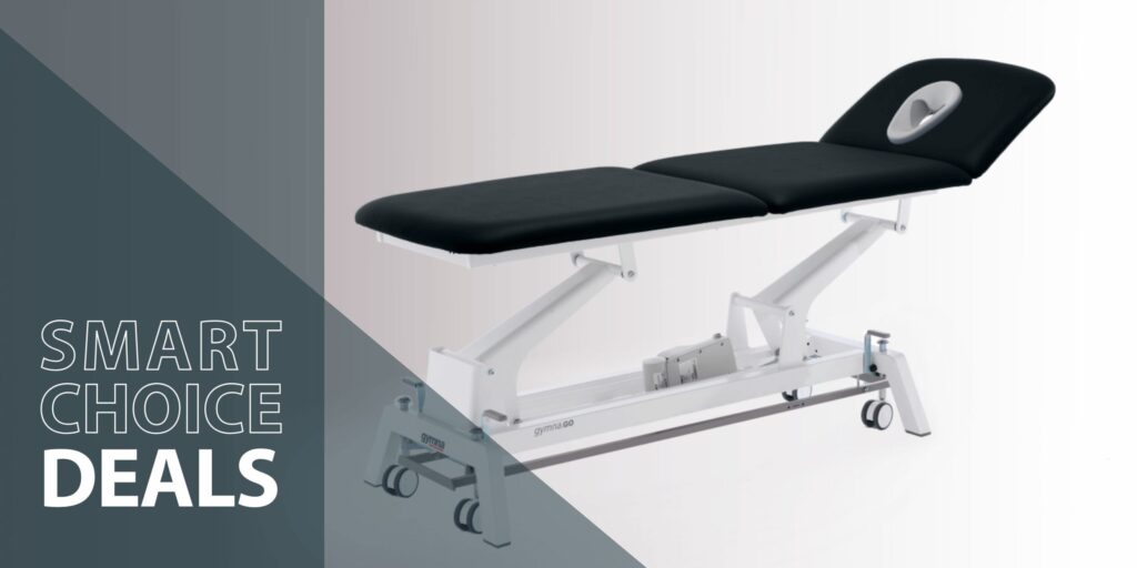 Smart Choice Deals bij Gymna Nederland fysiotherapie praktijk inrichten gymna.GO Fit