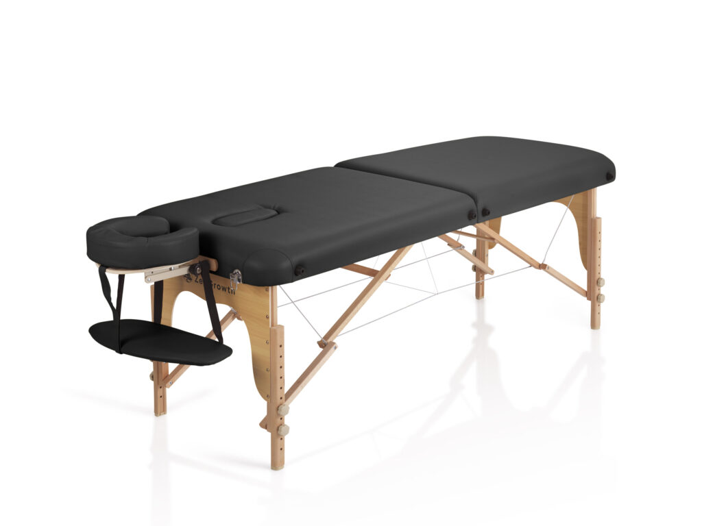 Zengrowth massagetafel GAVIA black 01