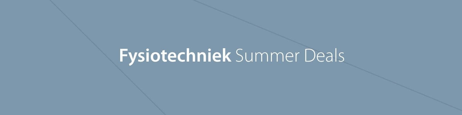 Voordelige fysiotechniek deals Gymna Nederland shockwave therapie