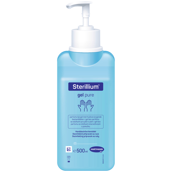 Sterillium Pure gel 500 ml met pomp