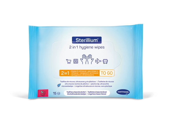 Sterillium Hygiene doekjes 2in1 wipes